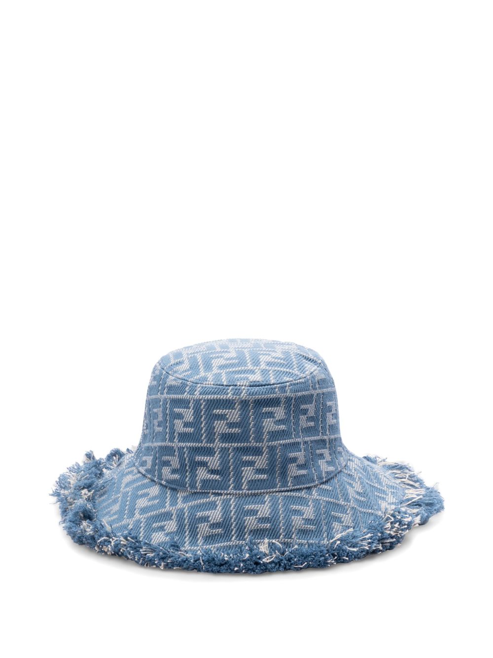 Fendi Hats Blue Cotton