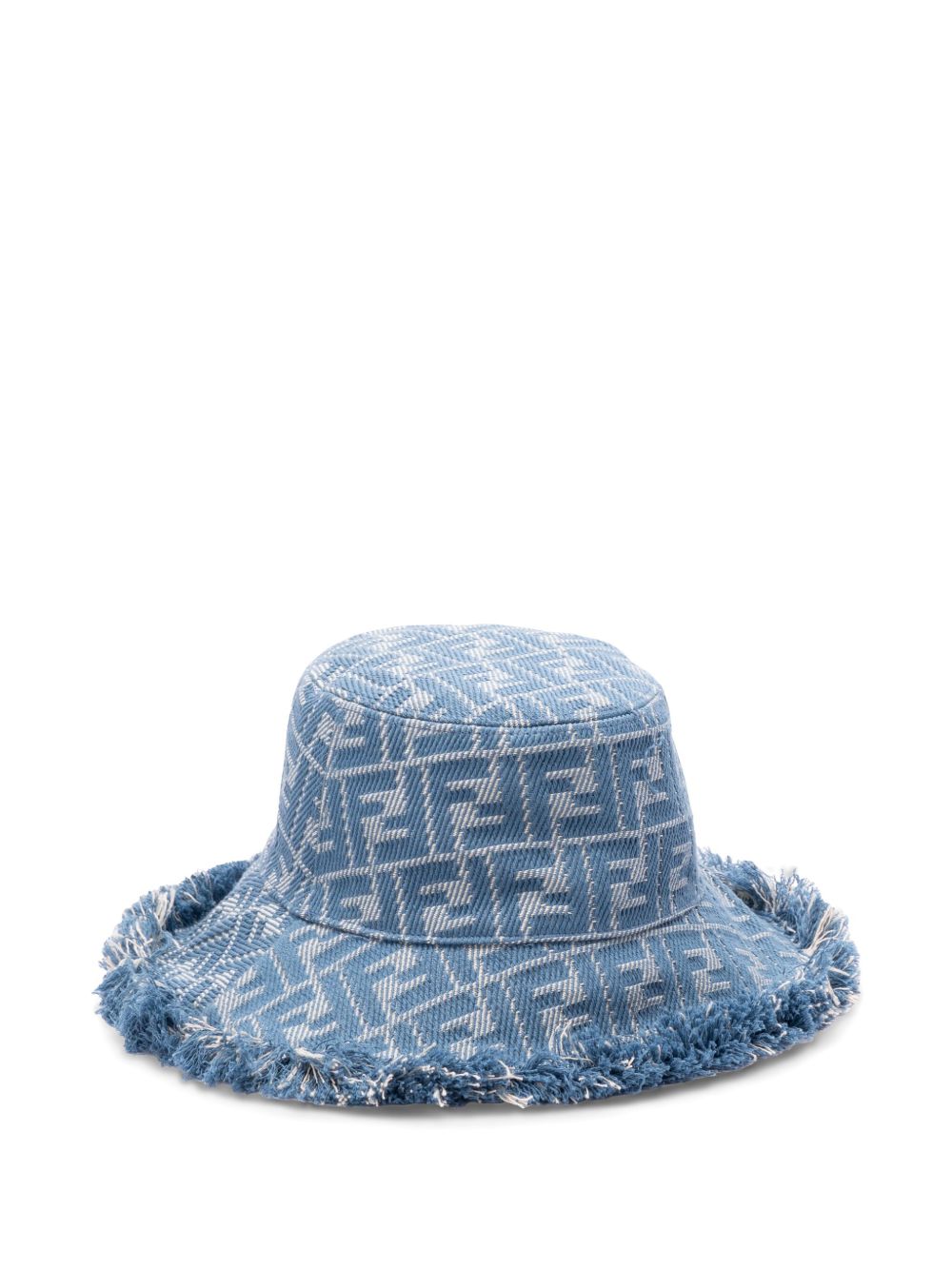 Fendi Hats Blue Cotton