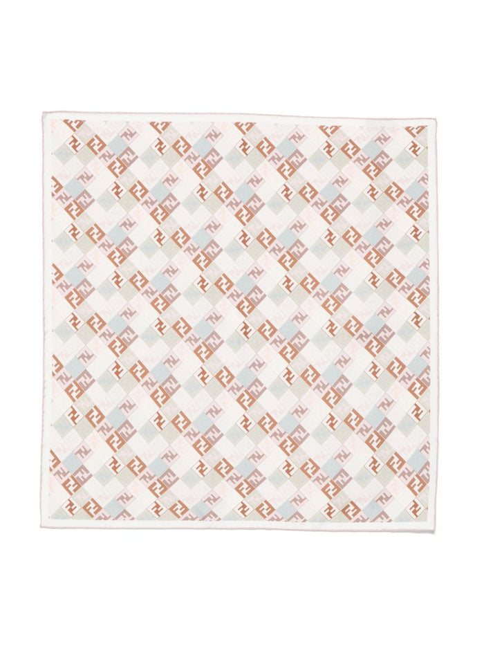 Fendi Scarfs Beige Silk