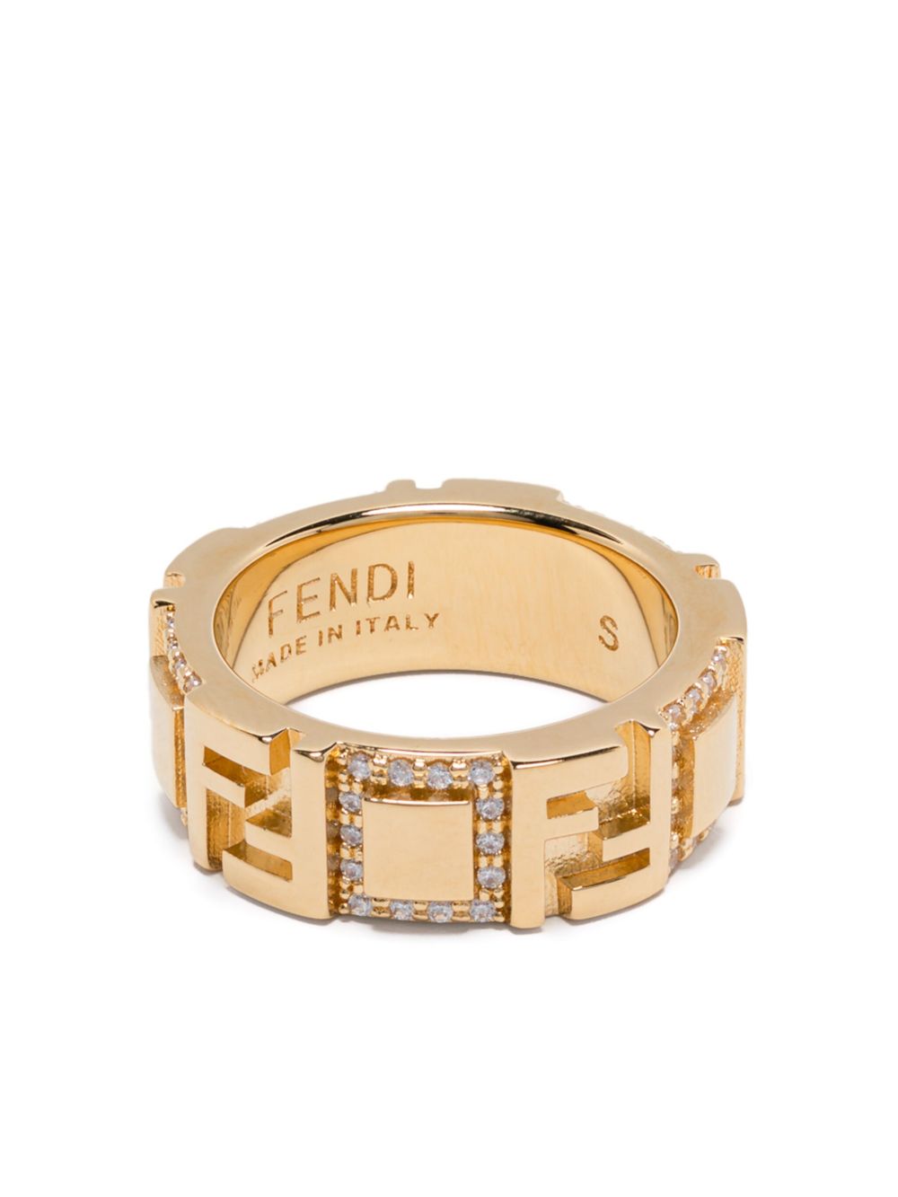 Fendi Bijoux Golden Glass