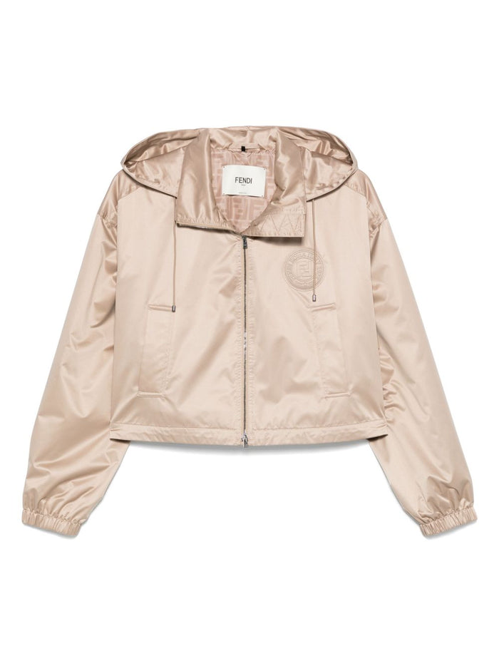 Fendi Coats Brown Polyester