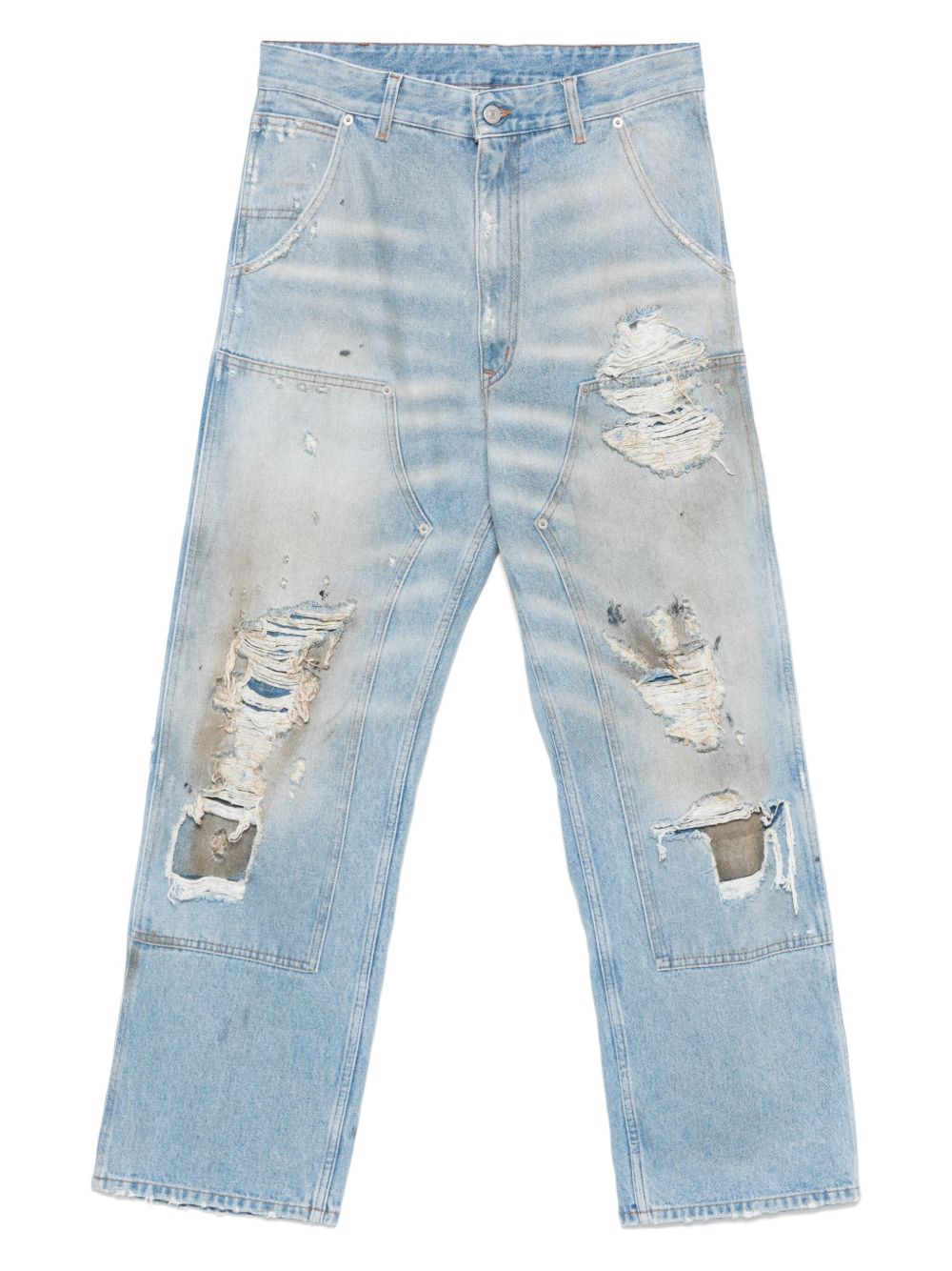 Mm6 Maison Margiela Jeans Clear Blue Lining: Polyester