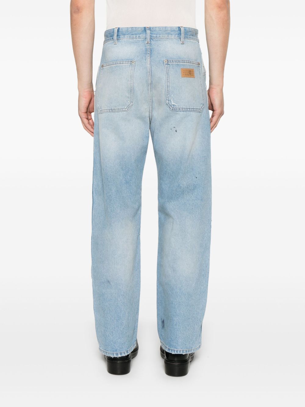 Mm6 Maison Margiela Jeans Clear Blue Lining: Polyester