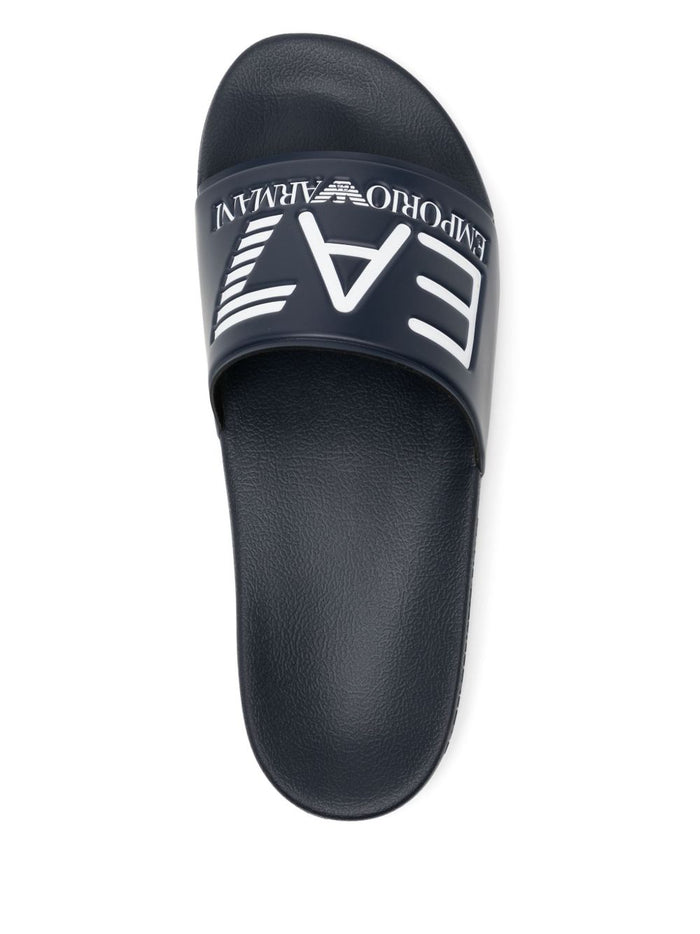 Ea7 Sandals Blu Other Fibres
