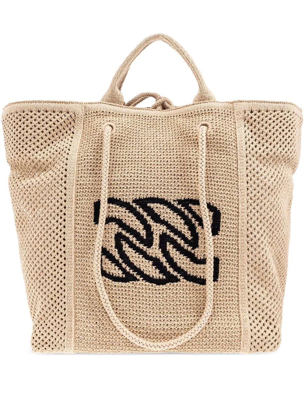 Casadei Bags Beige Cotton Nylon