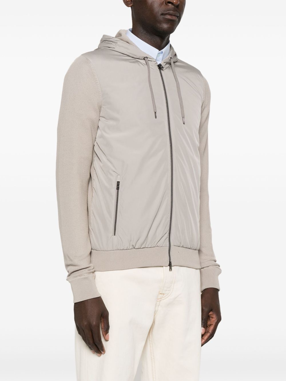 Herno Coats Dove Grey Outer: Polyester