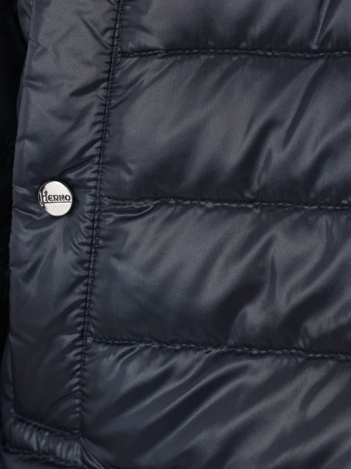 Herno Coats Clear Blue Lining: Duck Down
