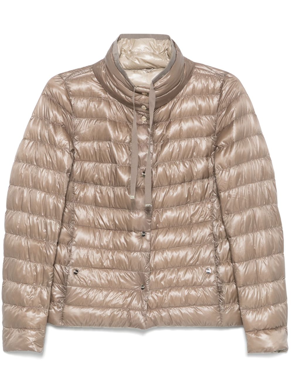 Herno Coats Beige Lining: Goose Down
