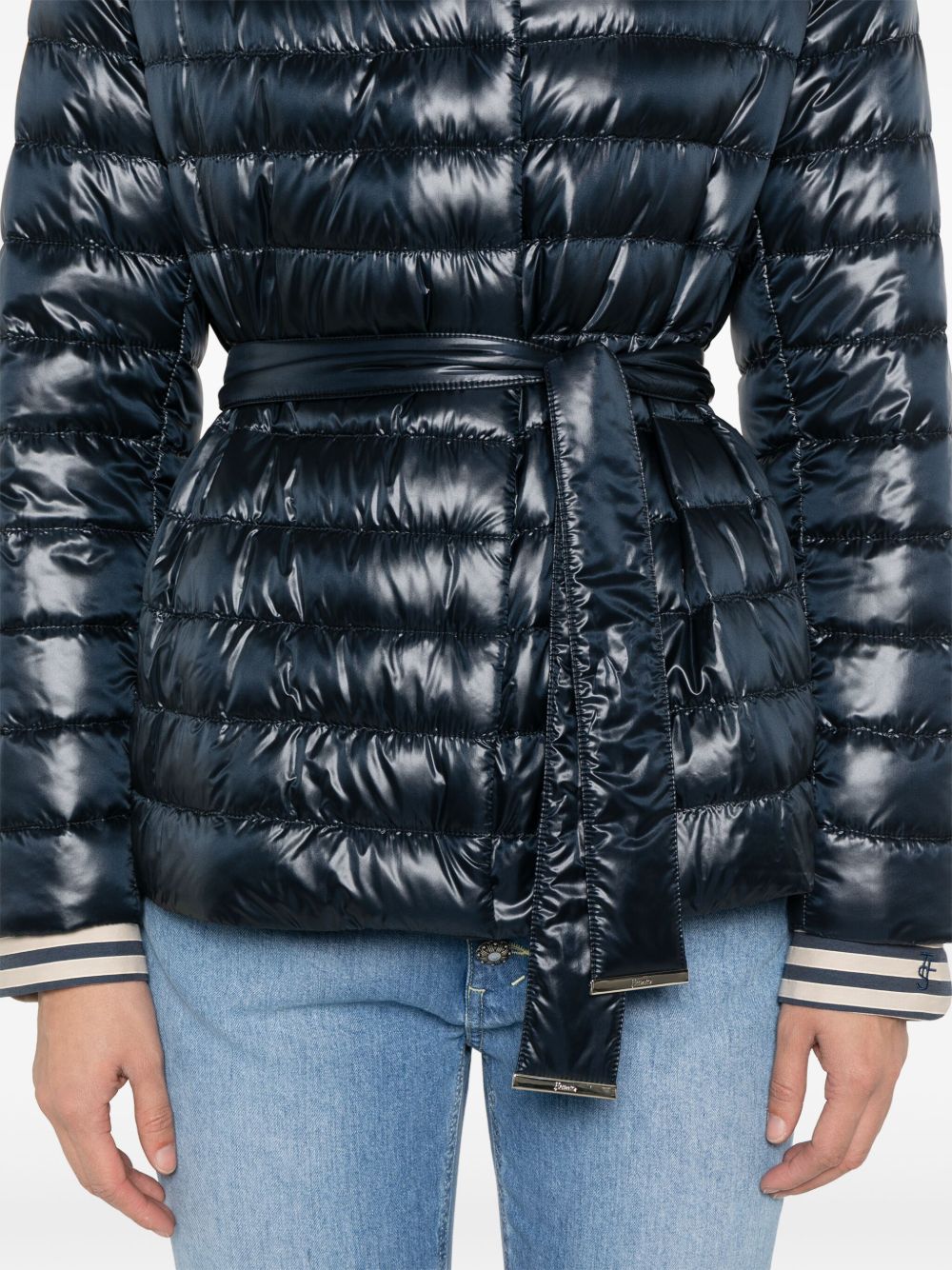 Herno Coats Blue Outer: Polyamide
