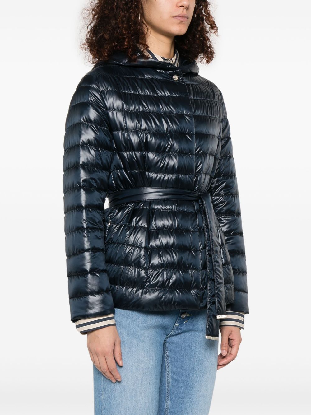 Herno Coats Blue Outer: Polyamide