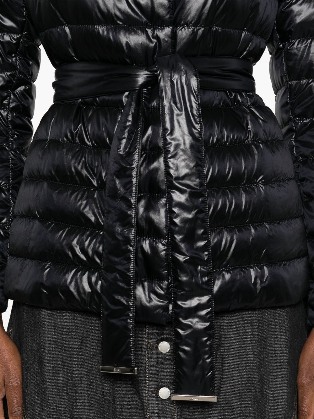 Herno Coats Black Lining: Polyamide