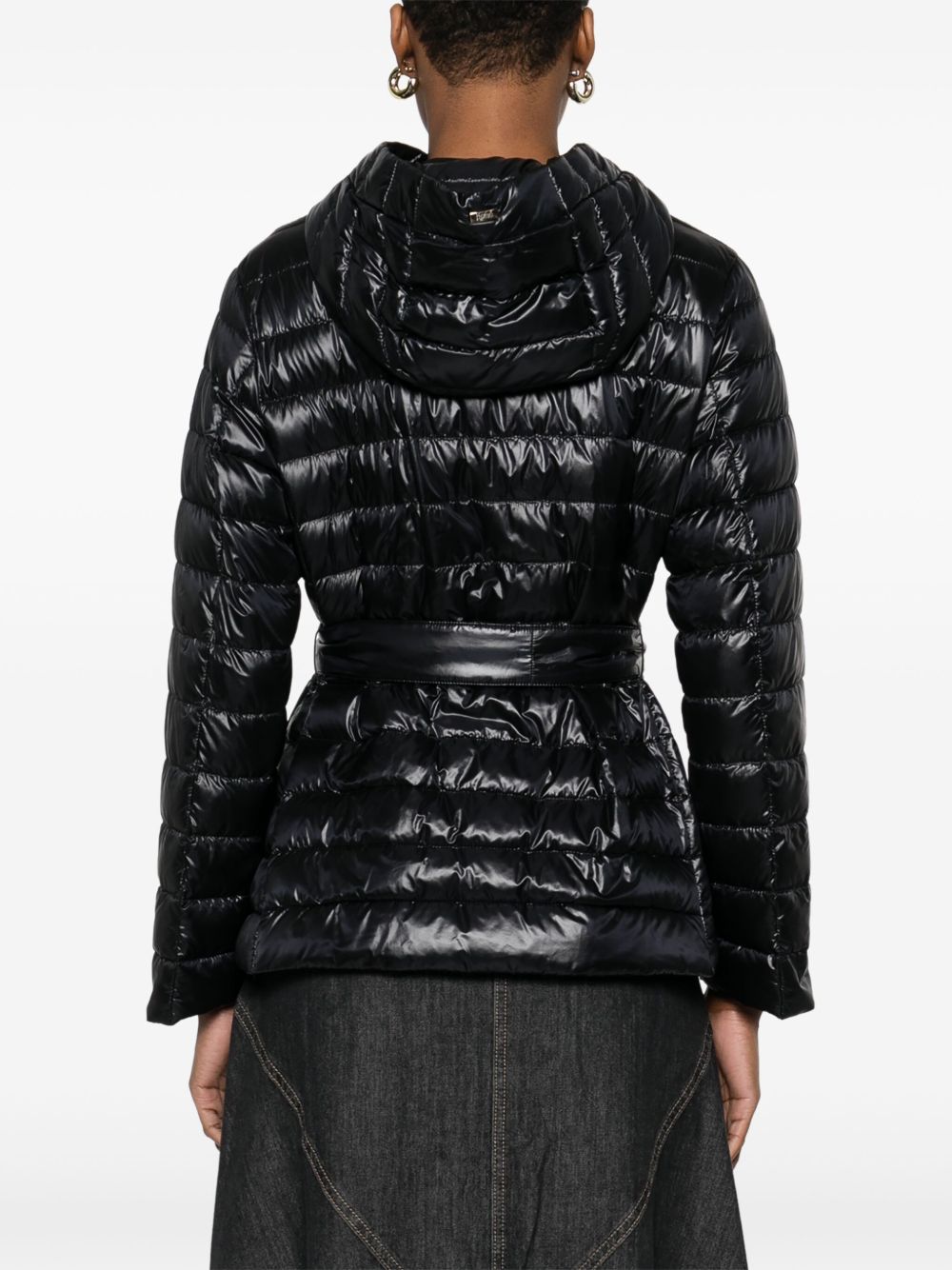 Herno Coats Black Lining: Polyamide