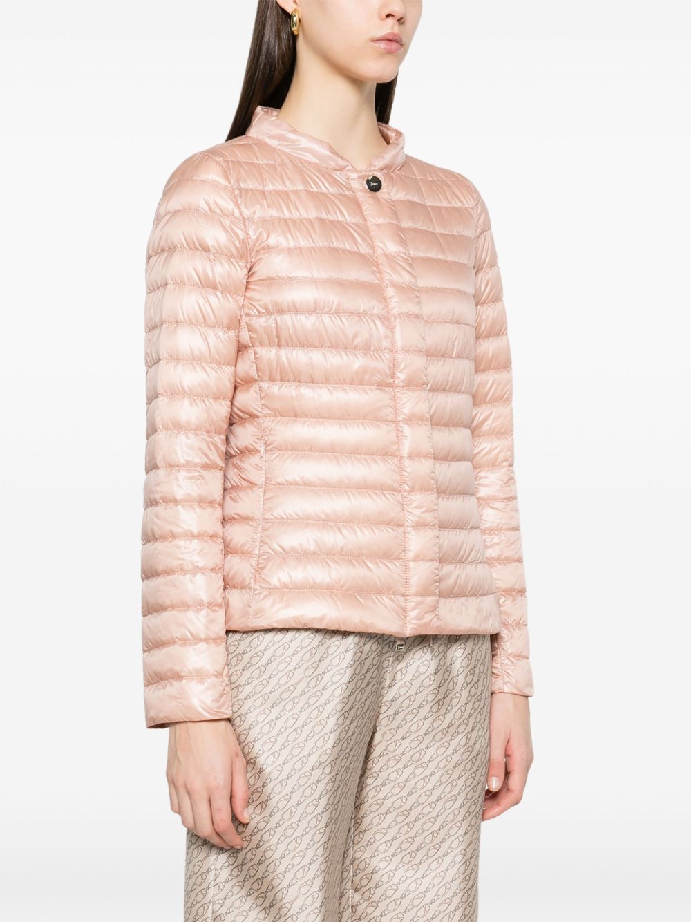Herno Coats Pink Lining: Polyamide