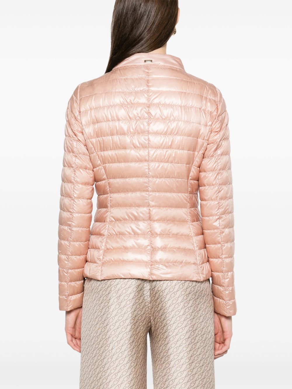 Herno Coats Pink Lining: Polyamide