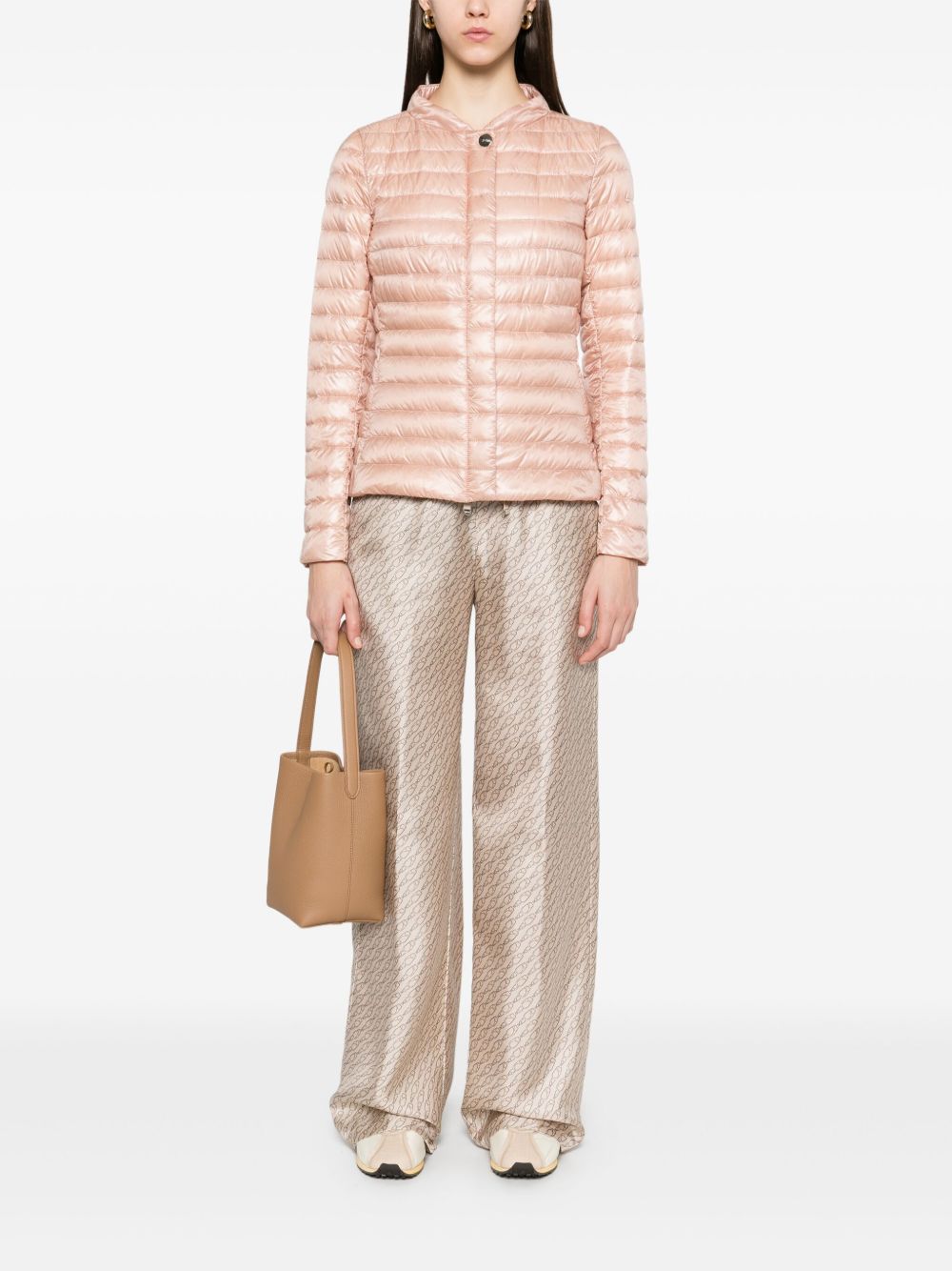 Herno Coats Pink Lining: Polyamide