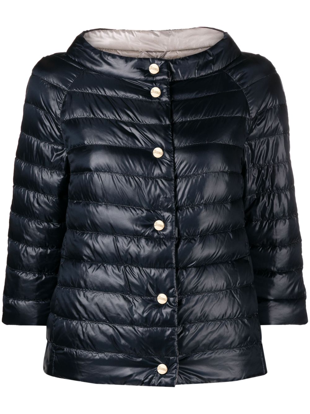 Herno Jackets Blue Lining: Polyamide