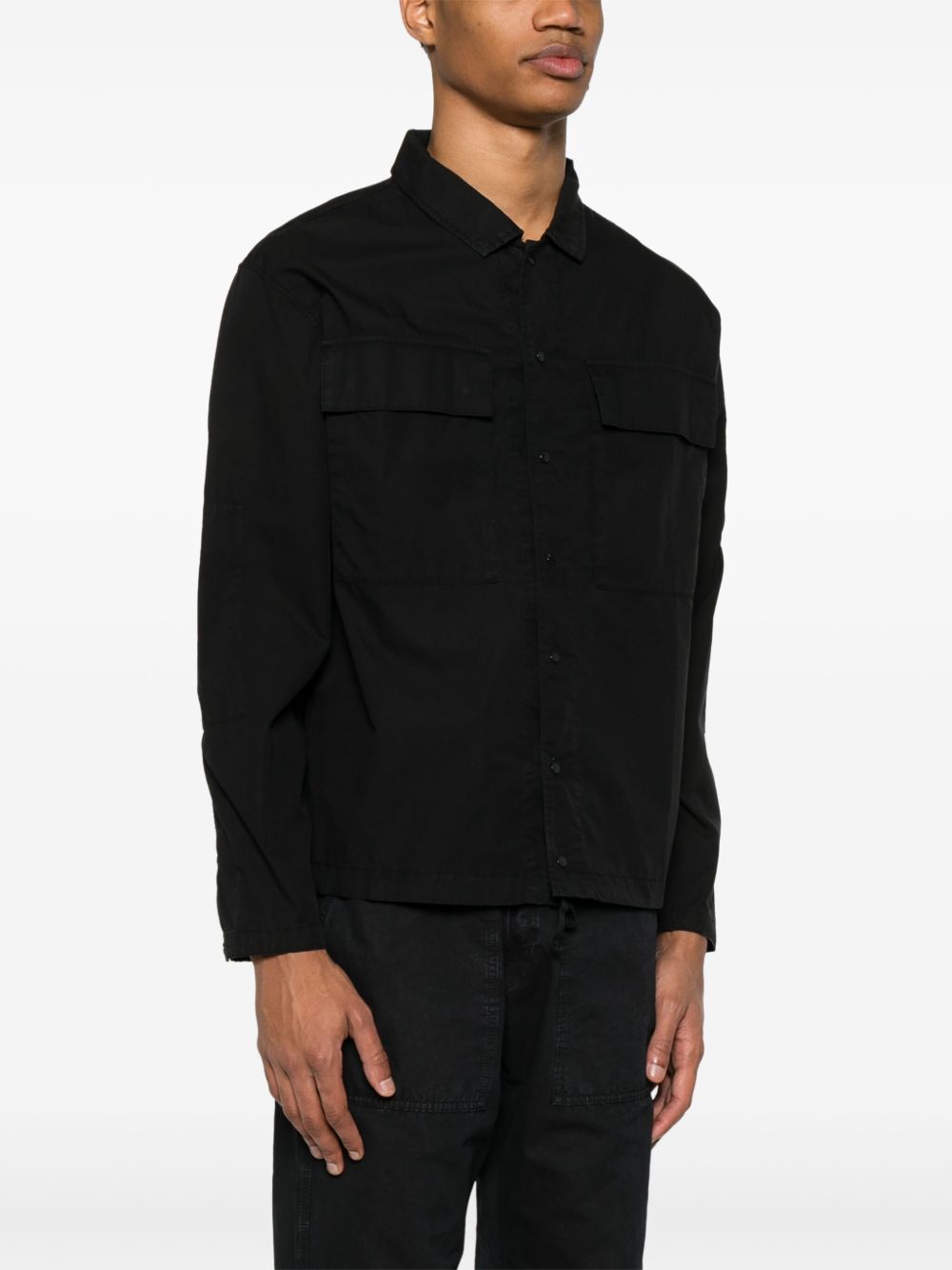C.p. Company Jackets Black Polyemmide