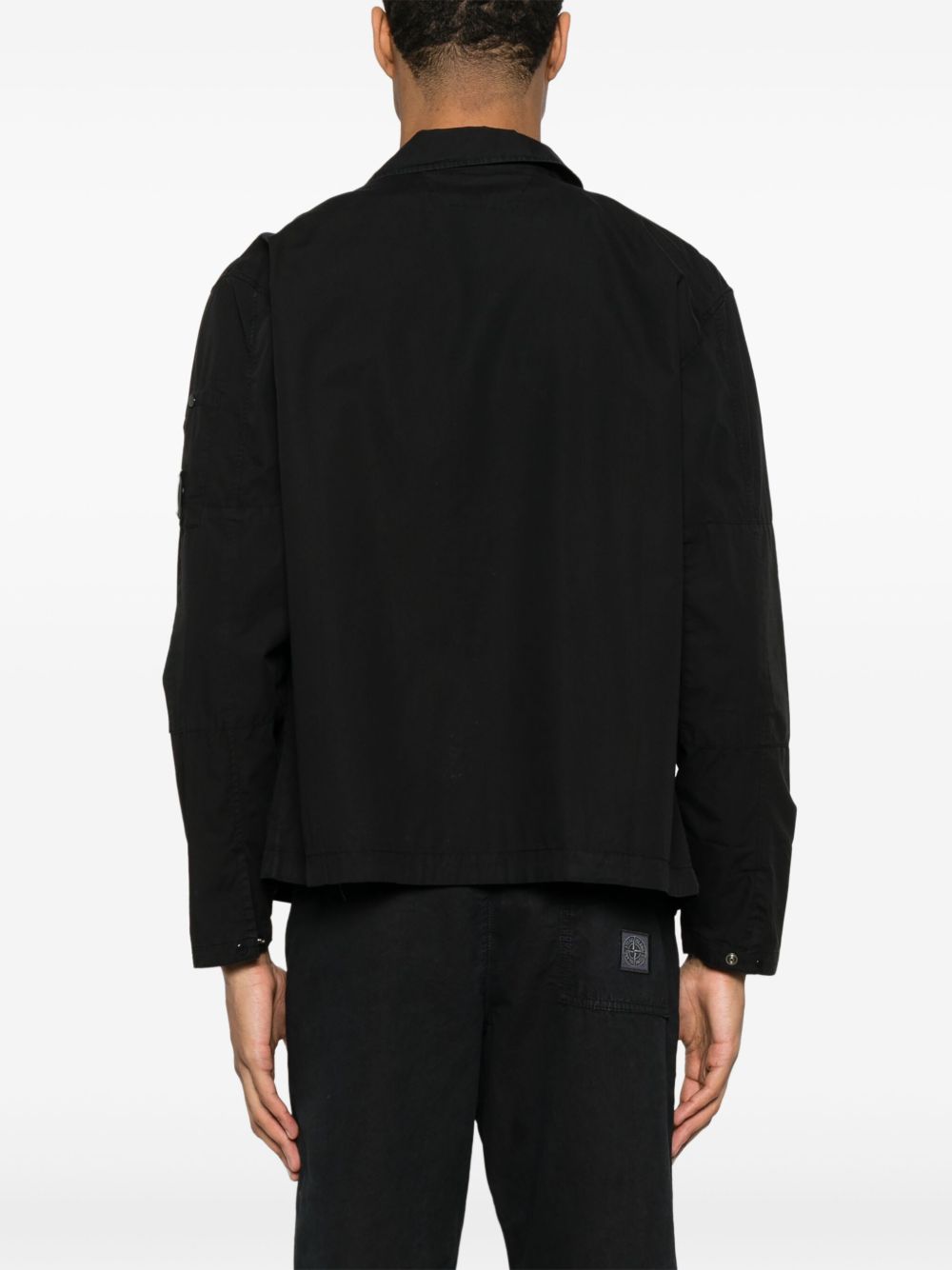 C.p. Company Jackets Black Polyemmide