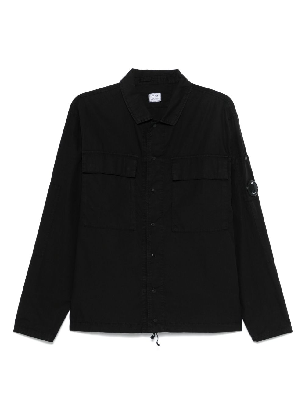 C.p. Company Jackets Black Polyemmide