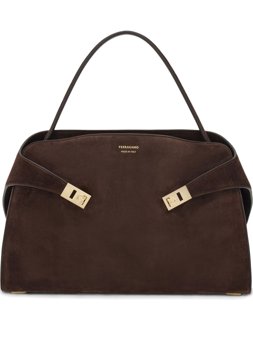Ferragamo Bags Brown Goat Skin