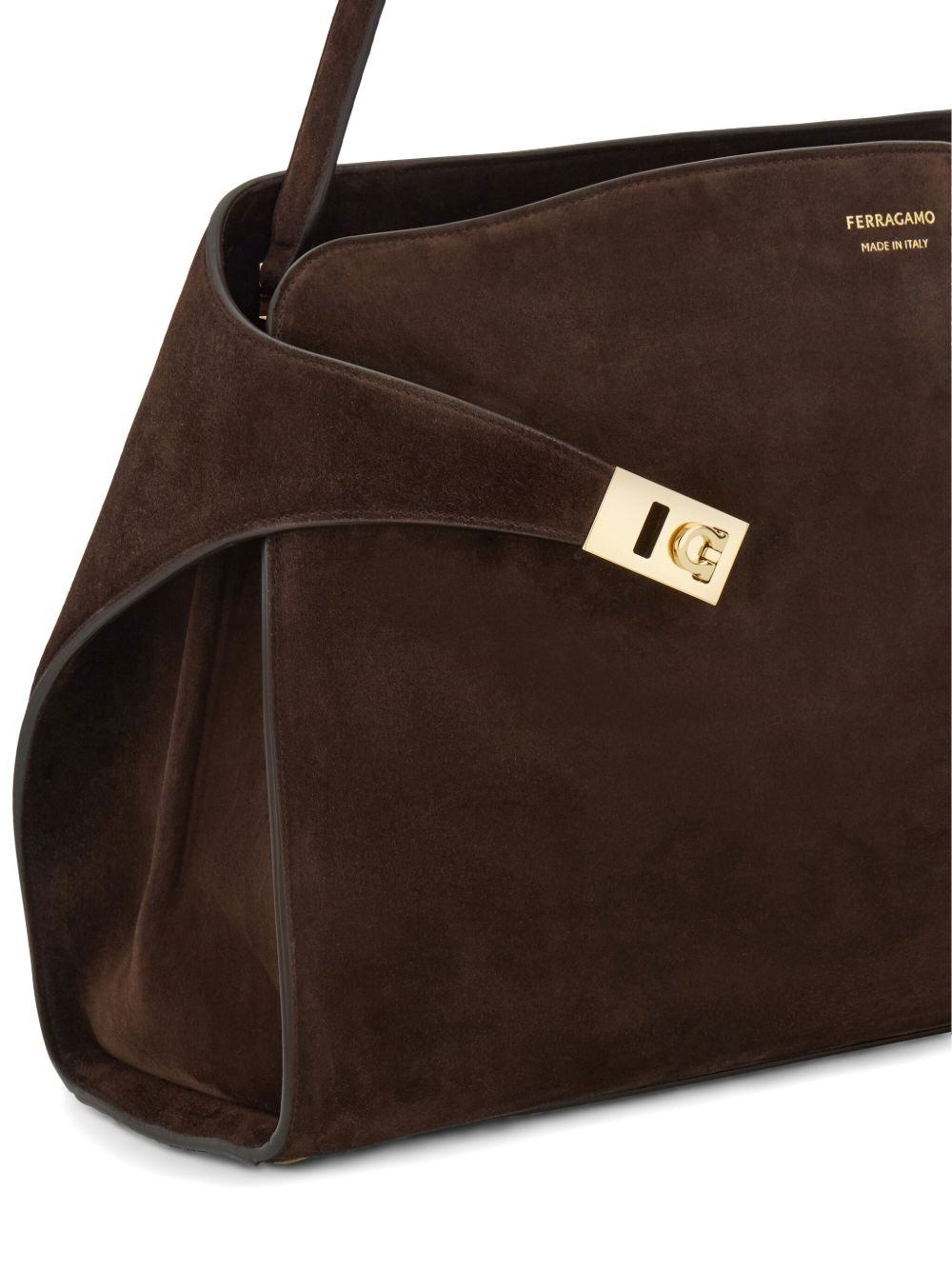 Ferragamo Bags Brown Goat Skin