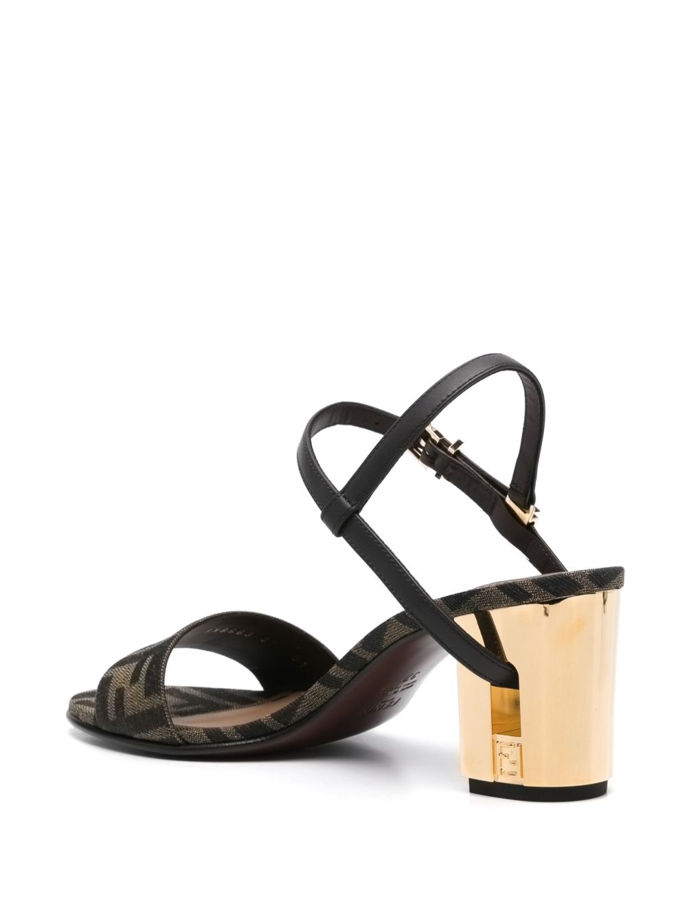 Fendi Sandals Brown Outer: Calf Leather