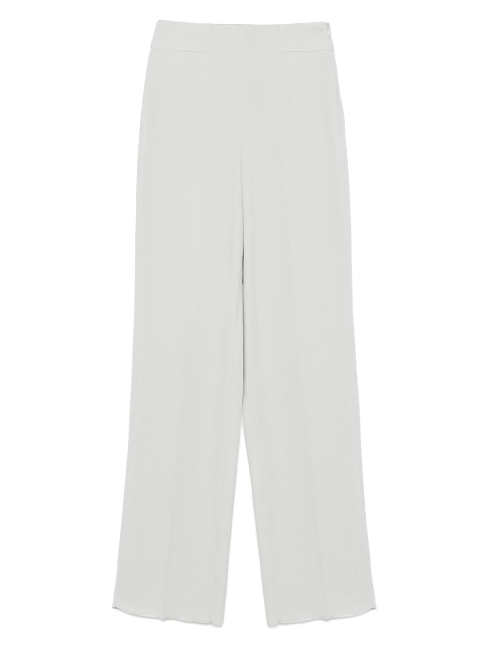 Emporio Armani Capsule Trousers Grigio Chiaro Viscose