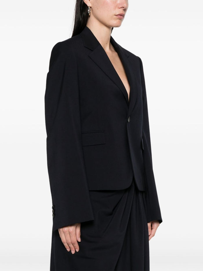 Loewe Jackets Blue Wool