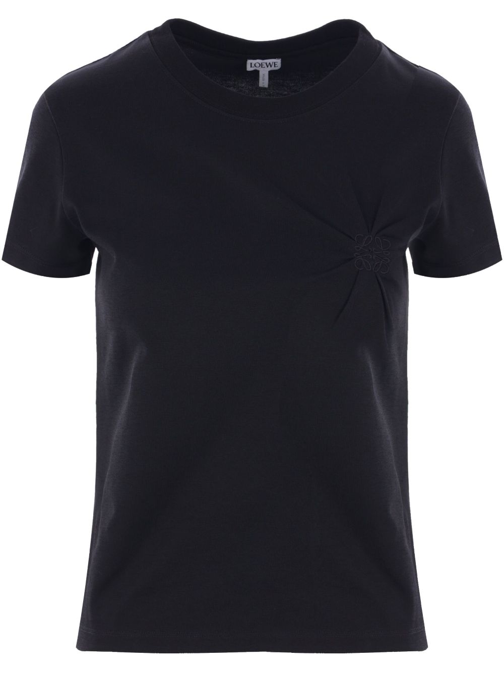Loewe T-Shirts And Polos Black Cotton