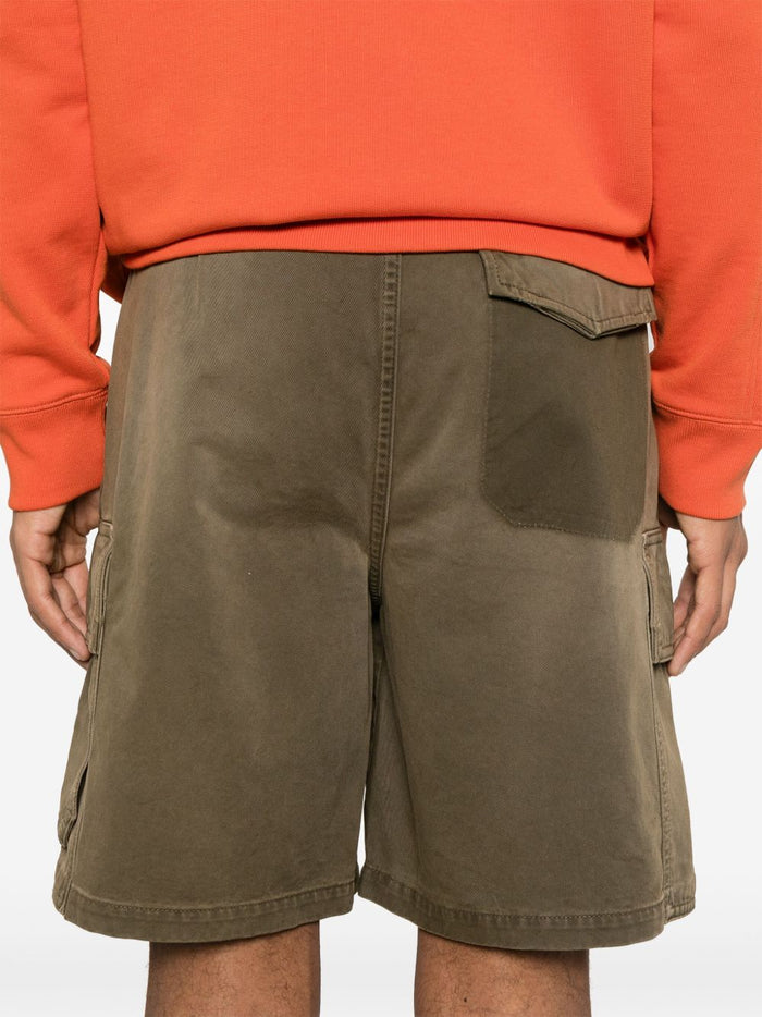 Loewe Shorts Kaki Cotton