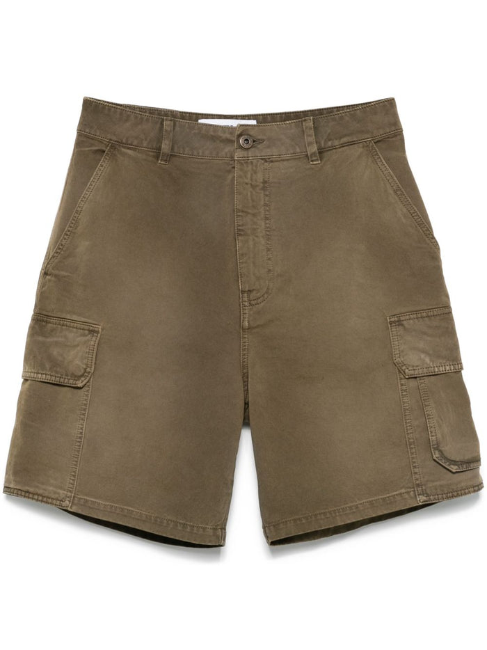 Loewe Shorts Kaki Cotton
