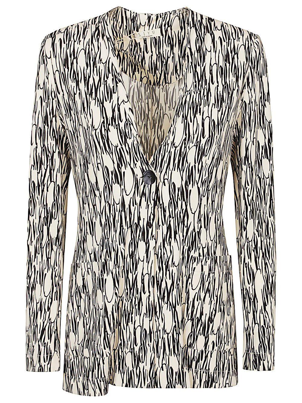 Siyu Jackets Multicolour Viscose Elastane