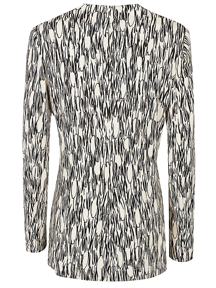 Siyu Jackets Multicolour Viscose Elastane