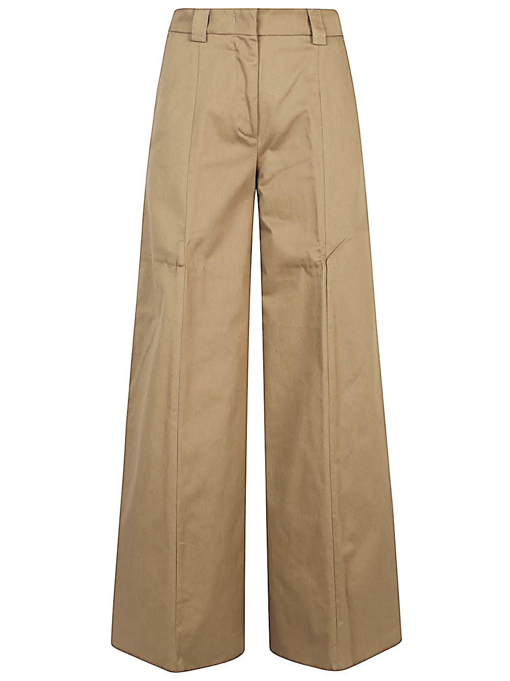 The Latest Trousers Green Cotton Elastane