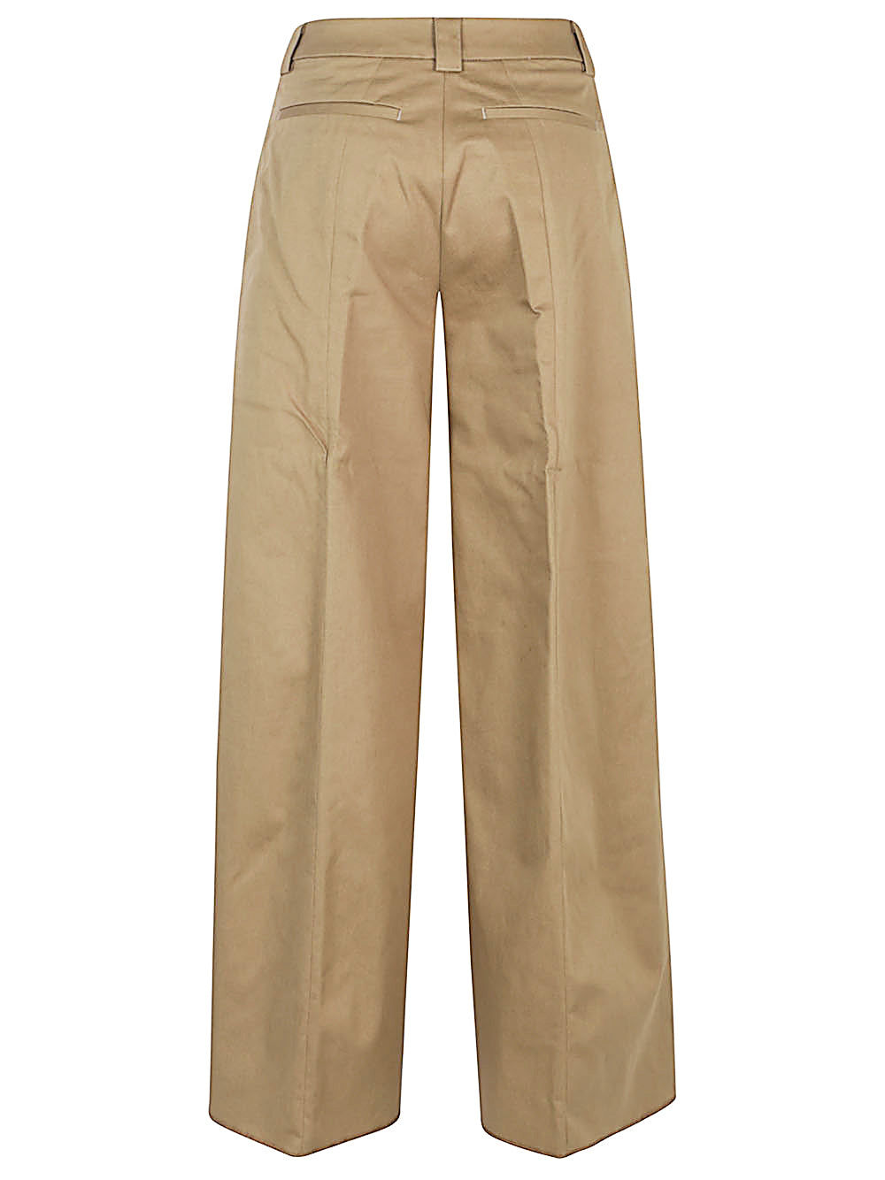 The Latest Trousers Green Cotton Elastane