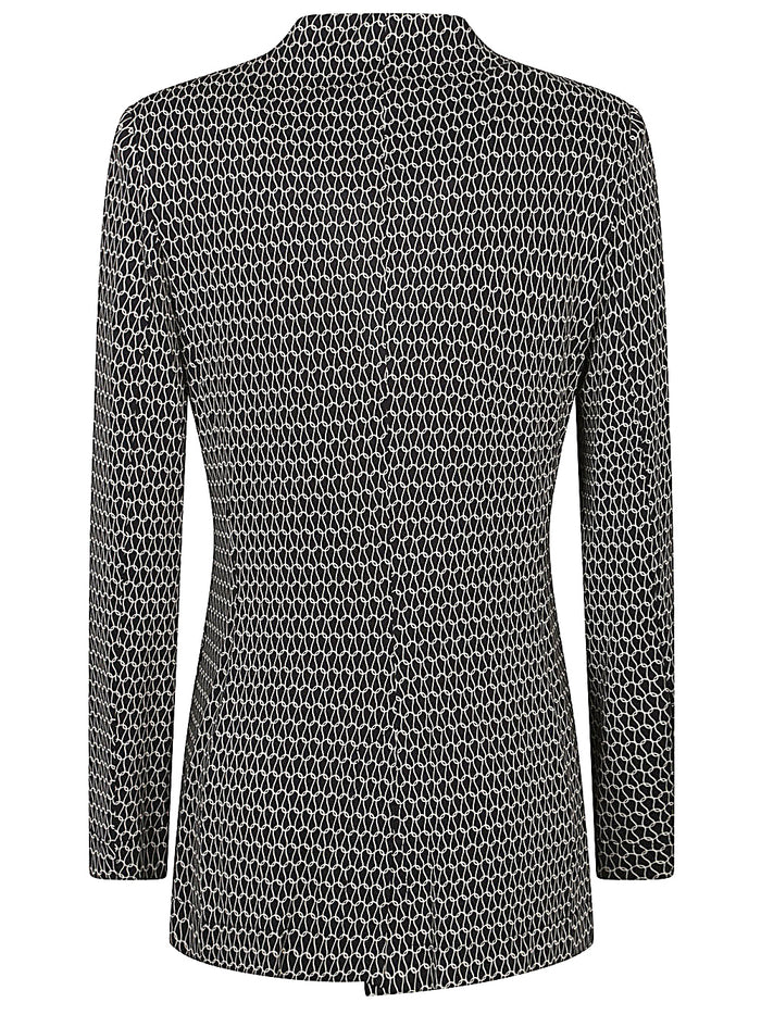 Siyu Jackets Black Viscose Elastane