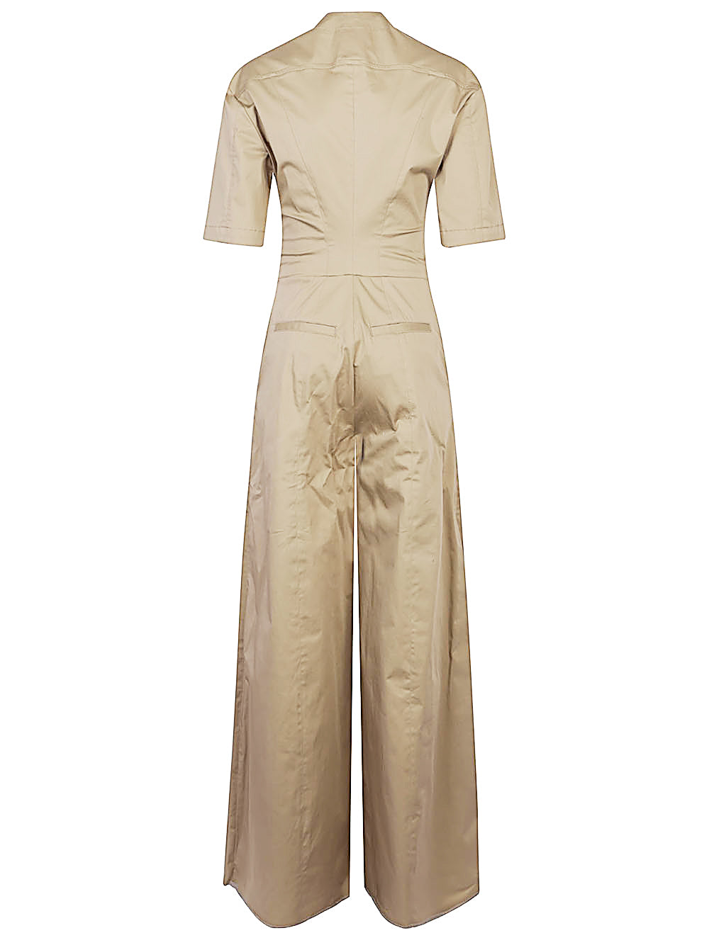 The Latest Dresses Beige Cotton