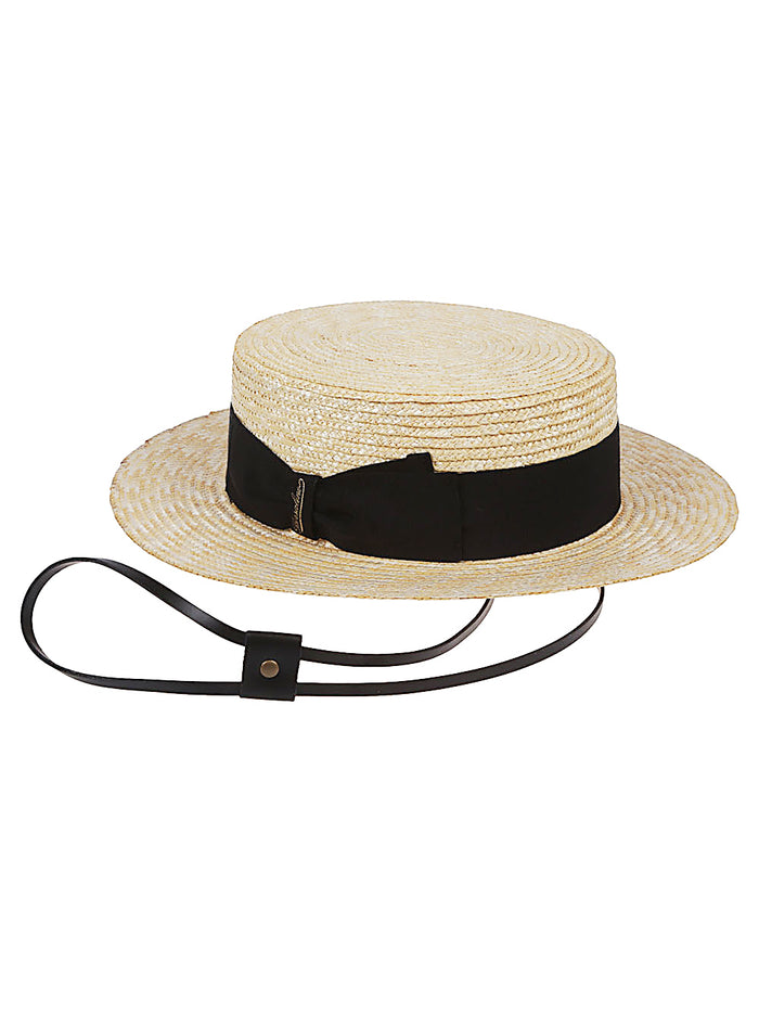Borsalino Hats Beige Straw