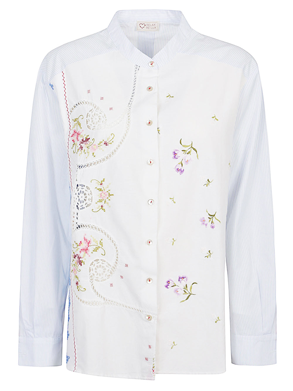 Relax Re-Lux Shirts Azzurro Cotton