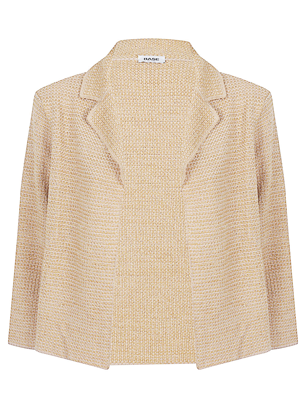 Base Jackets Beige Cotton Nylon