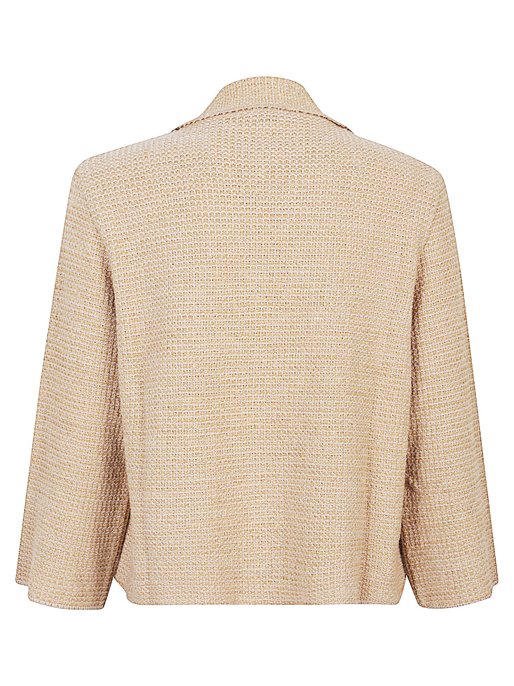 Base Jackets Beige Cotton Nylon
