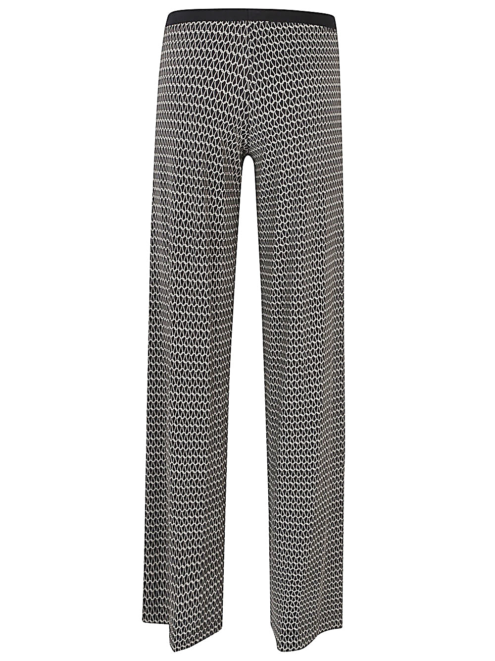 Siyu Trousers Black Viscose Elastane