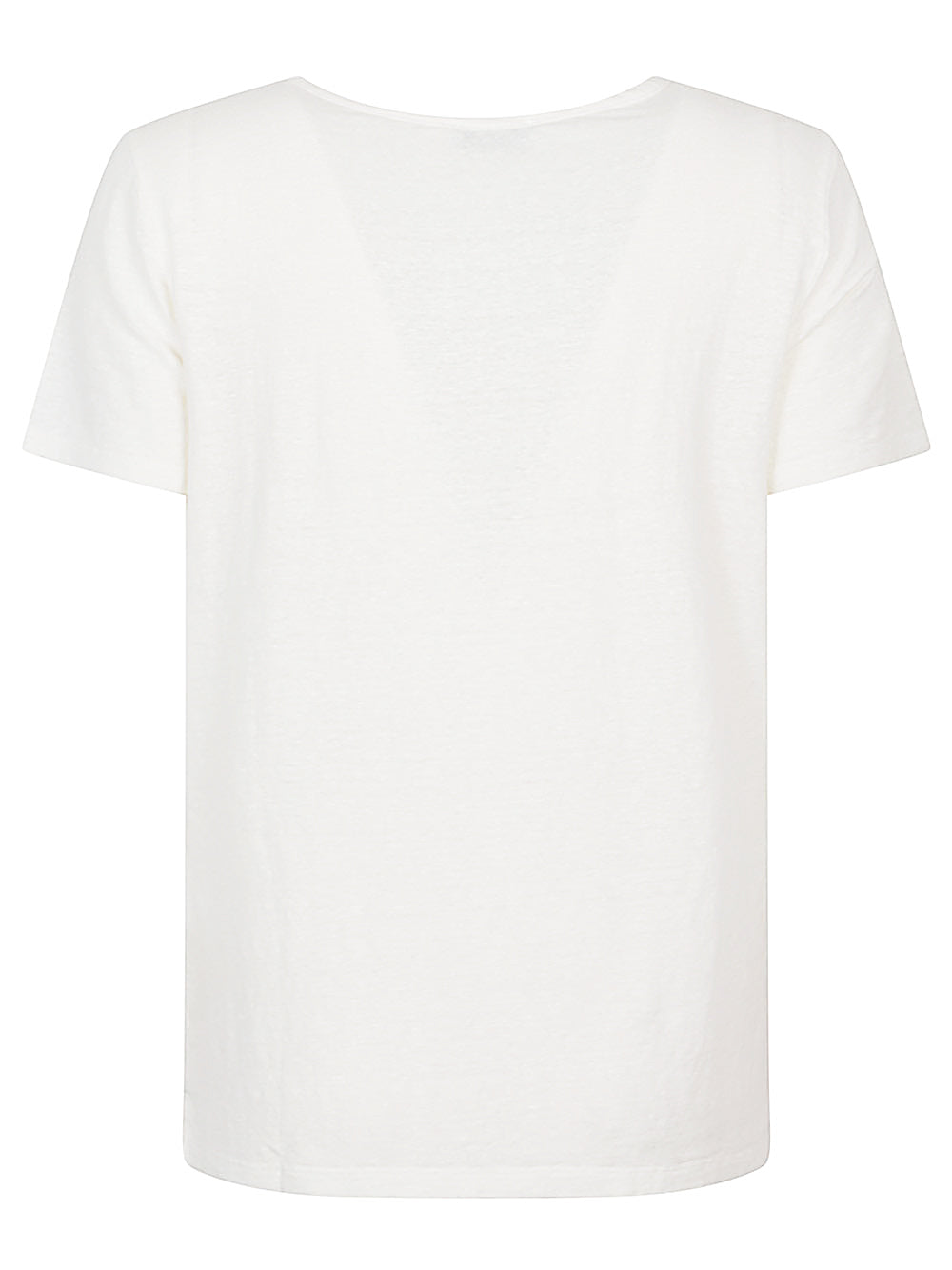 Base T-Shirts And Polos White Linem Elastane