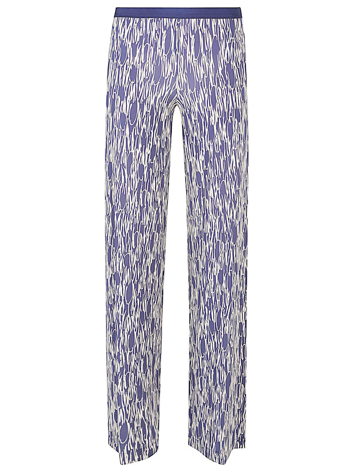 Siyu Trousers Multicolour Viscose Elastane
