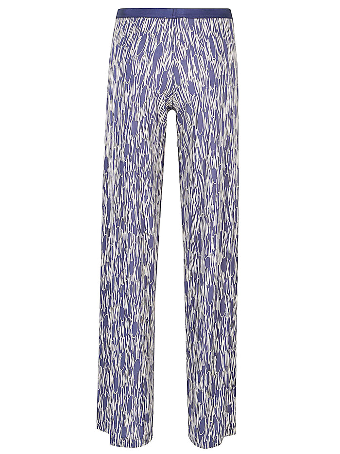 Siyu Trousers Multicolour Viscose Elastane