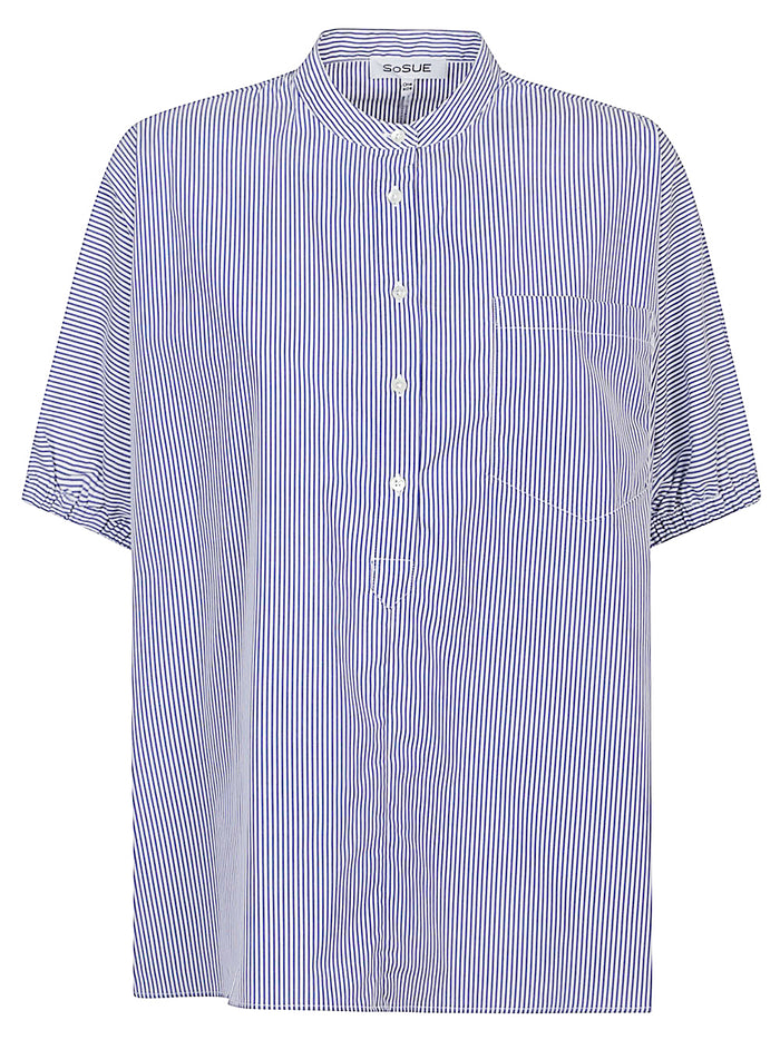 Sosue Shirts Blue Cotton