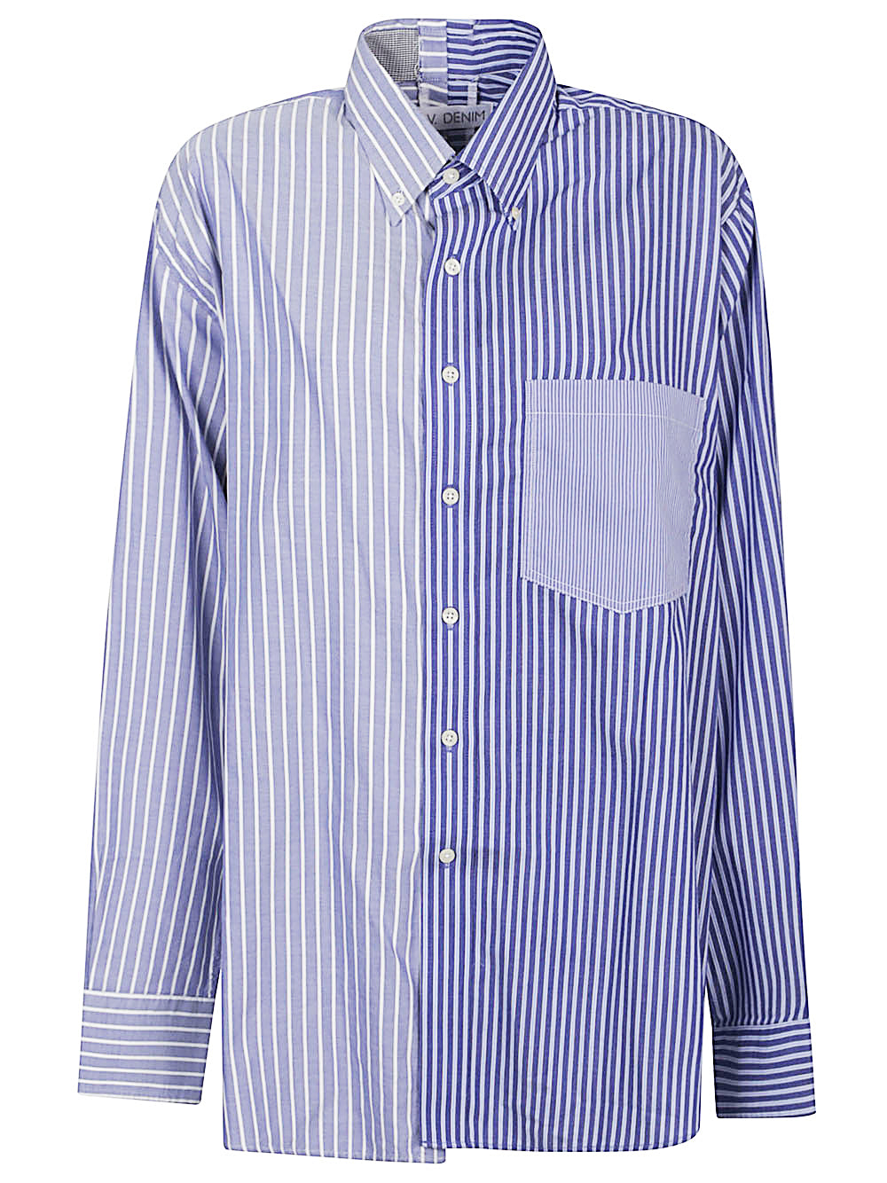 E.l.v. Denim Shirts Blue Cotton