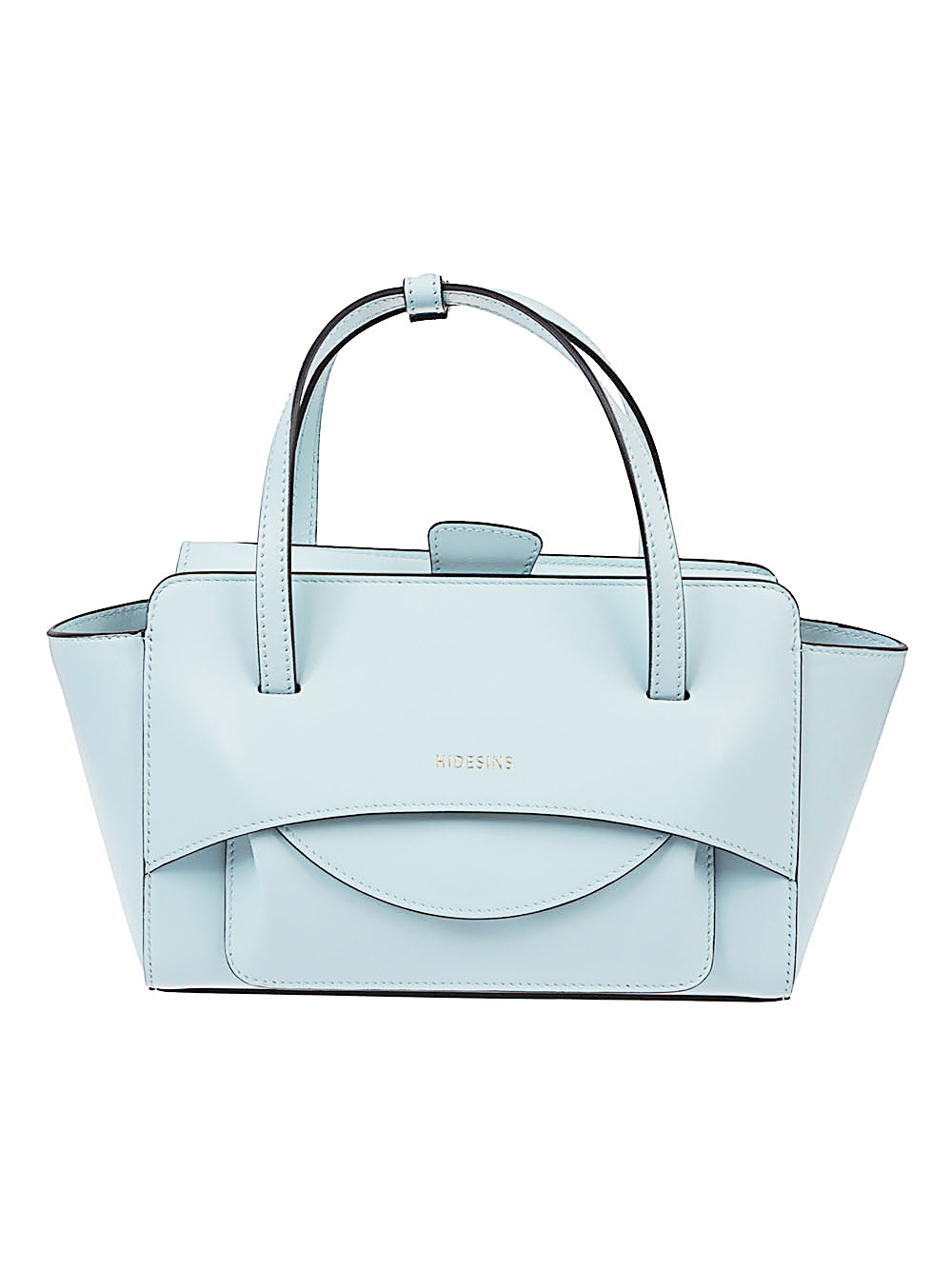 Hidesins Bags Clear Blue Lamb Leather