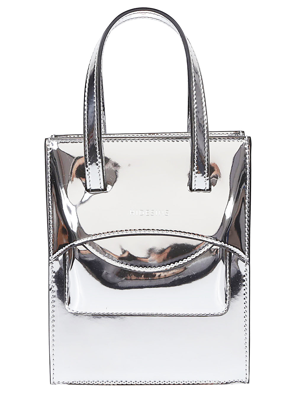 Hidesins Bags Silver Lamb Leather