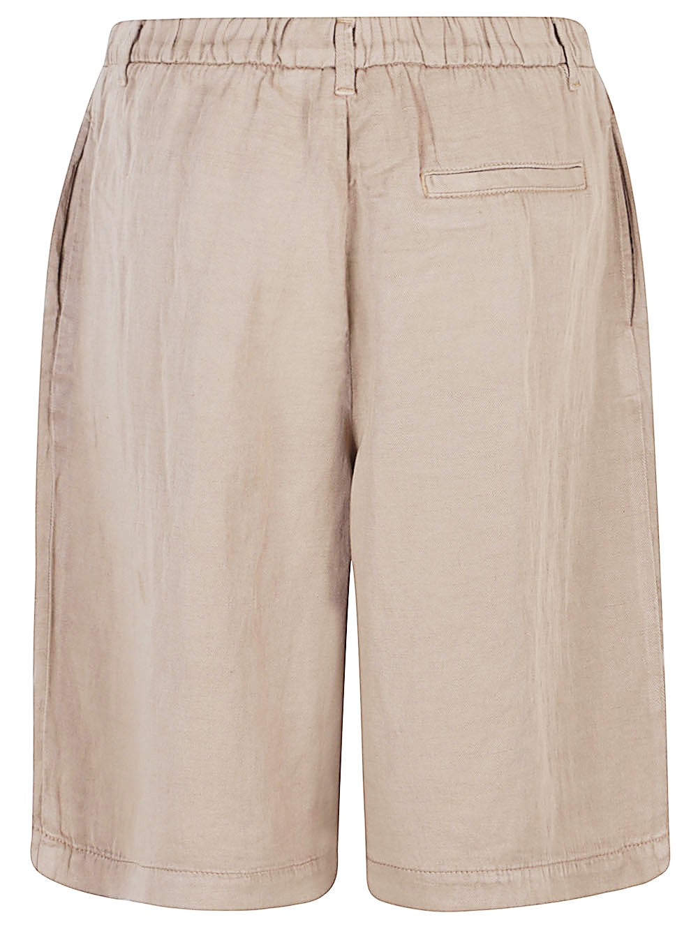 I Love My Pants Shorts Beige Lyocell Linen